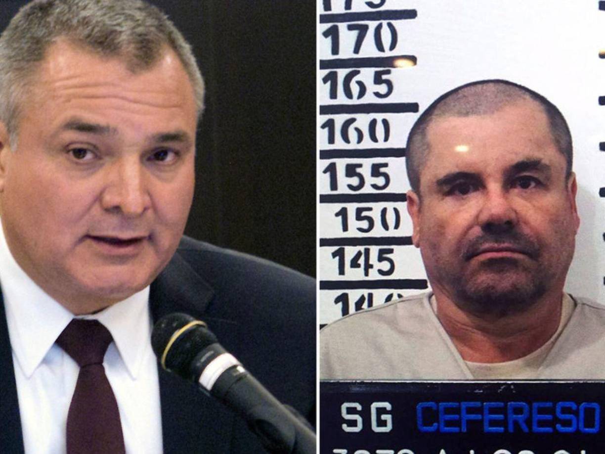 García Luna enfrenta tres cargos de narcotráfico y uno más por mentirle a un agente migratorio.