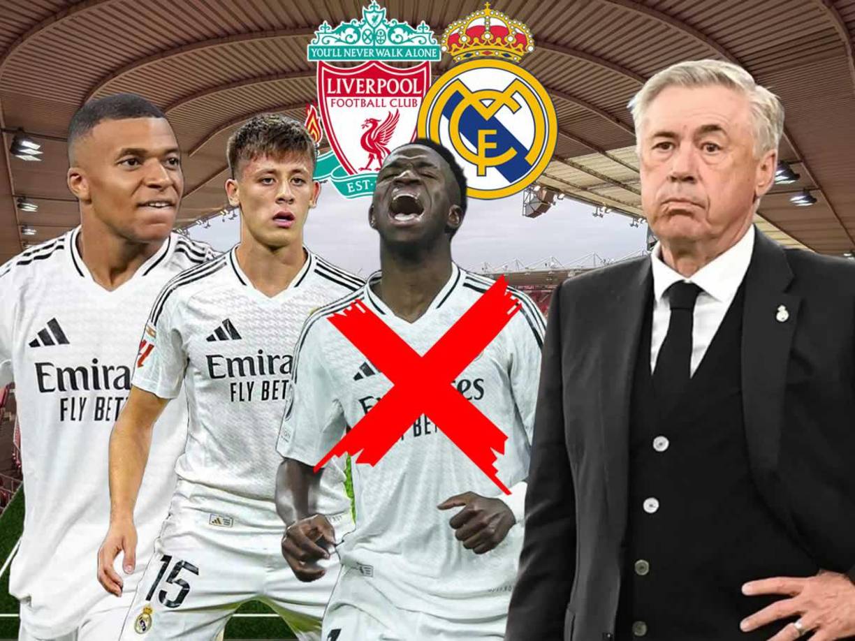 Así será la alineación titular del Real Madrid para enfrentar al Liverpool en la quinta jornada de la Champions League. Carlo Ancelotti tiene un plan para sorprender en Anfield.