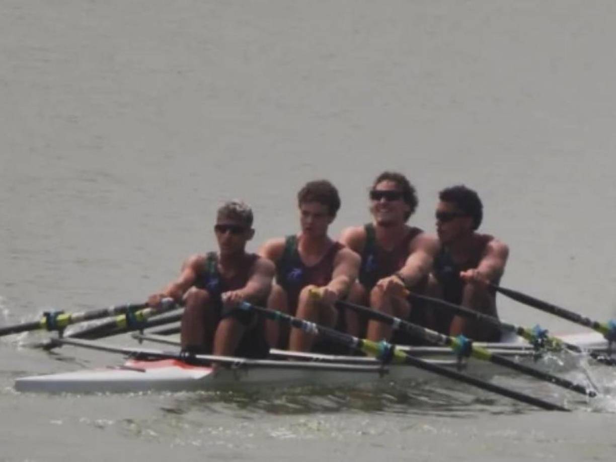 João Milgarejo (en la punta) fue el único superviviente. Sus acompañantes Henry da Fontoura Guimarães, João Pedro Kerchiner y Samuel Benites Lopes no sobrevivieron y murieron en el lugar.