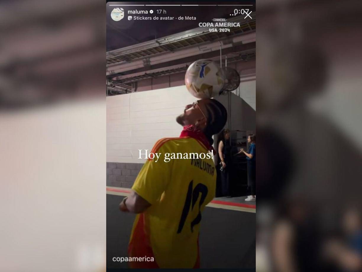 “Toda latinoamerica nadando en las lágrimas de @maluma”, se lee en algunos de los comentarios.