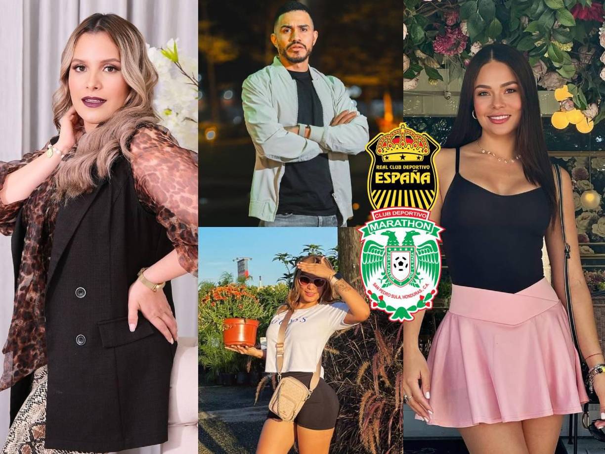 Real España y Marathón juegan este sábado el derbi correspondiente a la Jornada 14 del Torneo Apertura 2024 y y estos son los personajes que tienen amor por estos equipos.