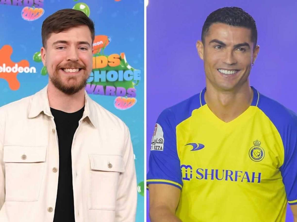 Pese a las rumores de los fans, en redes sociales comenzó a filtrarse que el reconocido youtuber, Mr. Beast, sería el invitado especial del astro portugués.