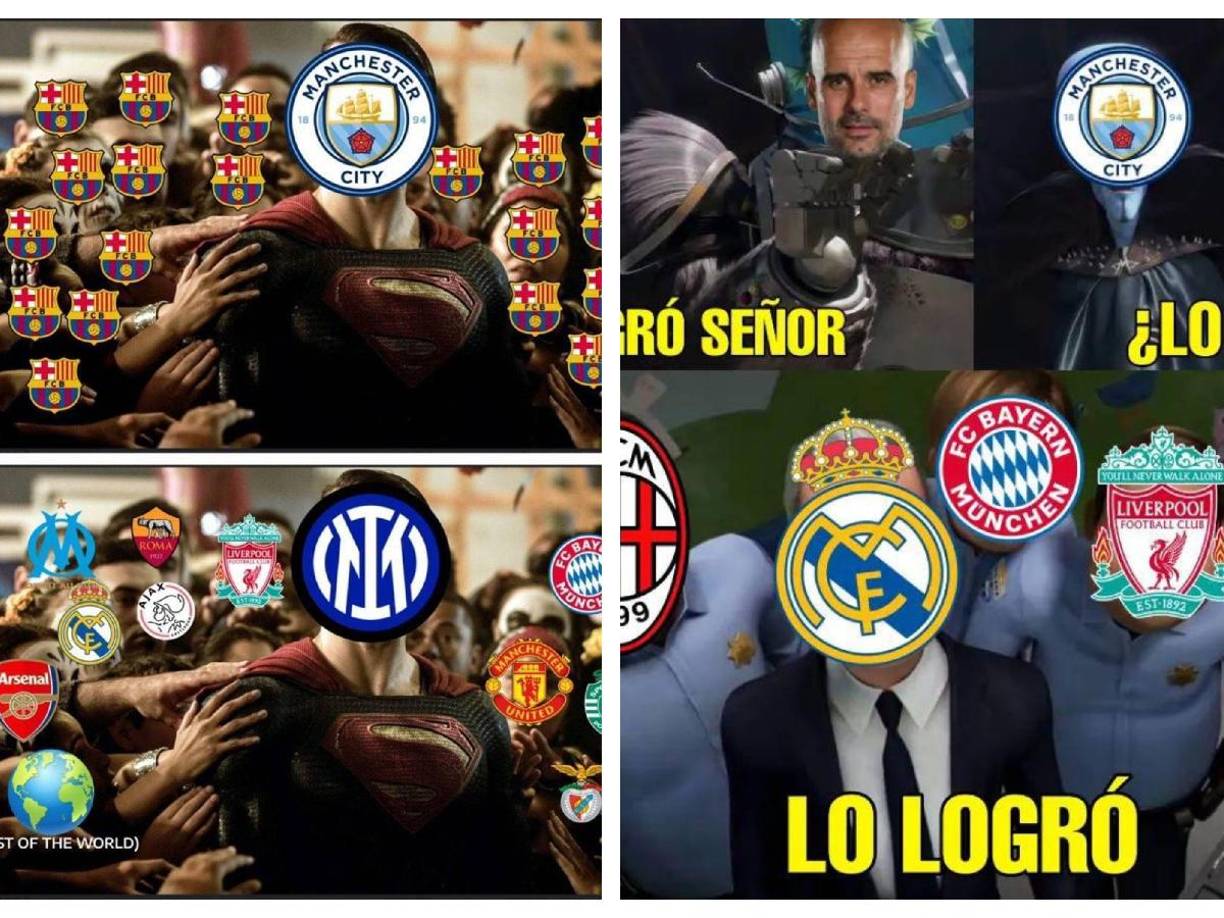 Los jocosos memes de la gran final de la Champions League entre el Manchester City y el Inter de Milán. Barcelona y Lukaku fueron protagonistas.