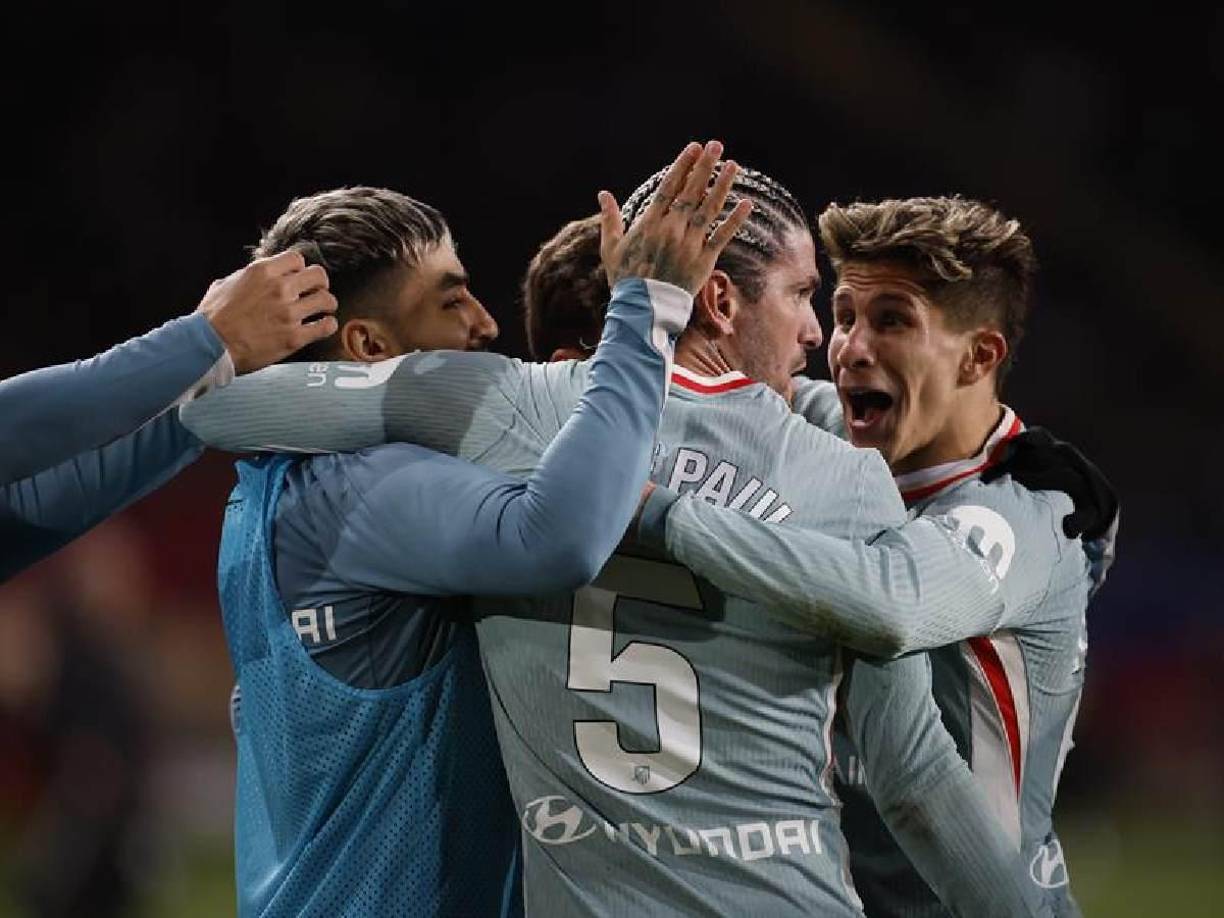 El gol regresó a la vida al Atlético de Madrid que se metió en el partido en el segundo tiempo.