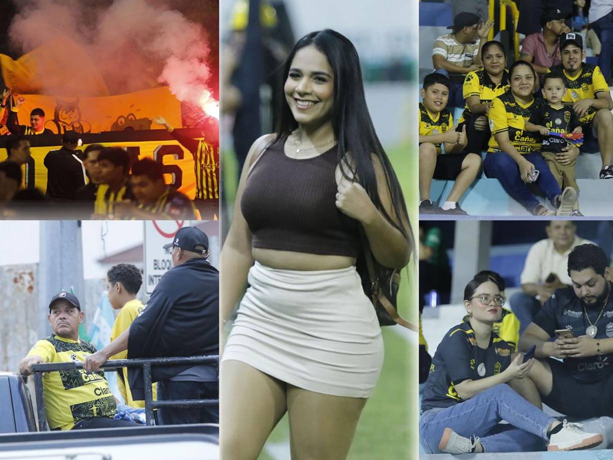 Las imágenes del ambiente previo al derbi sampedrano Real España - Marathón por la jornada 14 del Torneo Apertura 2024 de la Liga Nacional de Honduras en el estadio Morazán.