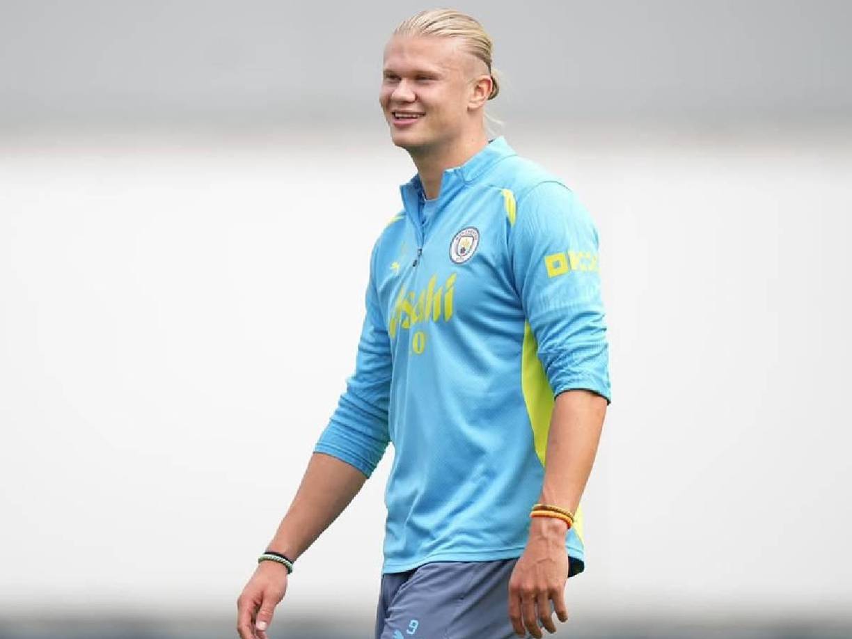 El goleador noruego viene siendo uno de los máximos artilleros en el conjunto que dirige Pep Guradiola.