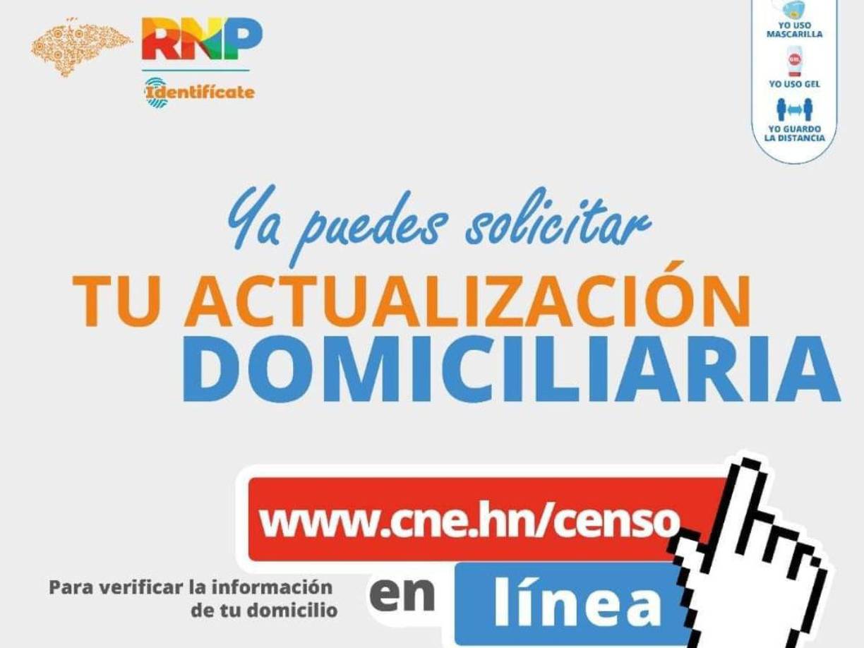  No, pero puedes conocer los datos de las solicitudes de actualización domiciliaria <i>online</i>, ingresando al portal <u>htpps://www.rnp.hn/consulta_traslados/</u>. El RNP recibe las solicitudes de actualización domiciliaria y las remite al Consejo Nacional Electoral (CNE), quien tiene la facultad de incorporarlas o denegarlas.