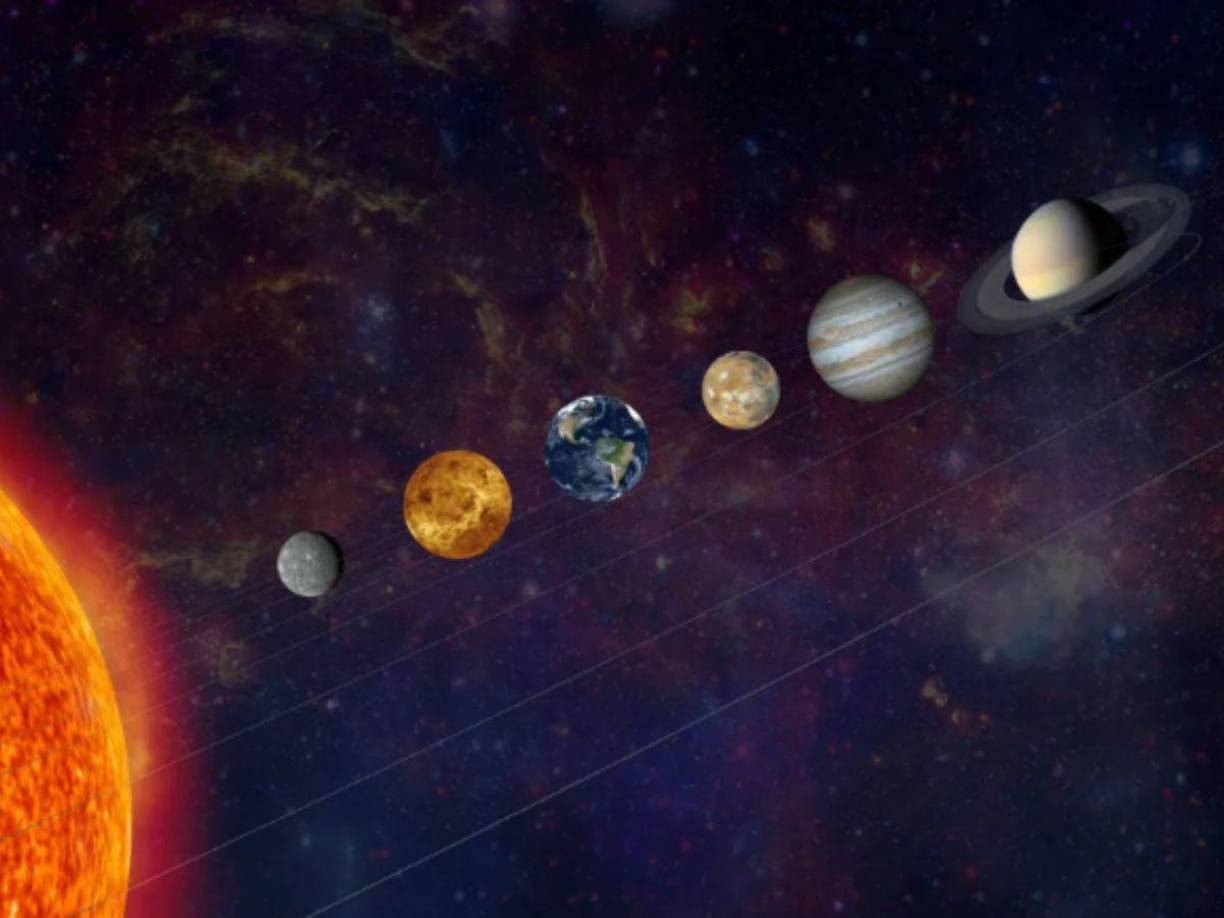 ”De estos, serán visibles a simple vista cuatro planetas (Saturno, Venus, Júpiter y Marte), los otros dos requieren telescopios especializados”, dijo.