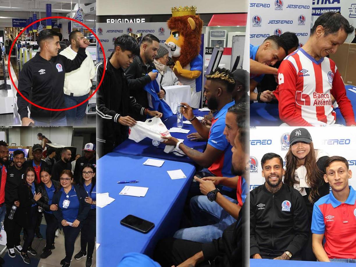En un acto plagado de alegría, recuerdos y muchas emociones, futbolistas del Olimpia protagonizaron un momento ameno con sus aficionados en una masiva firma de autógrafos.