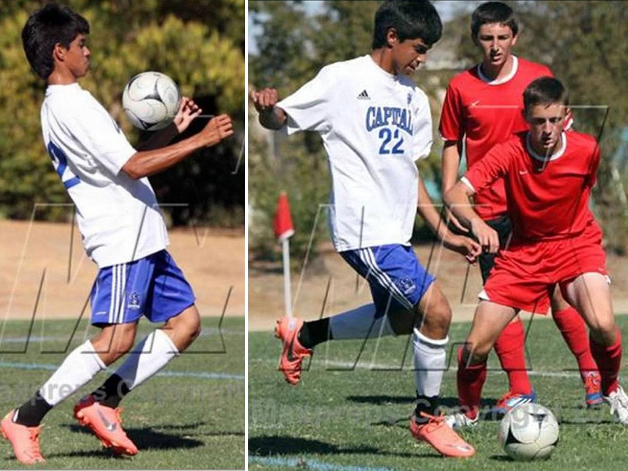 Mauricio Dubón también practicó fútbol cuando recién se mudó a Estados Unidos.