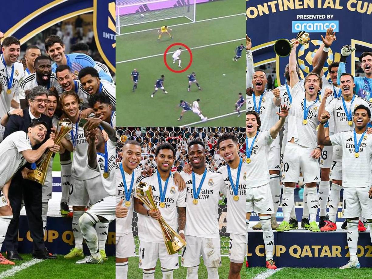 Estas son las mejores postales que dejó el título del Real Madrid ante Pachuca. 