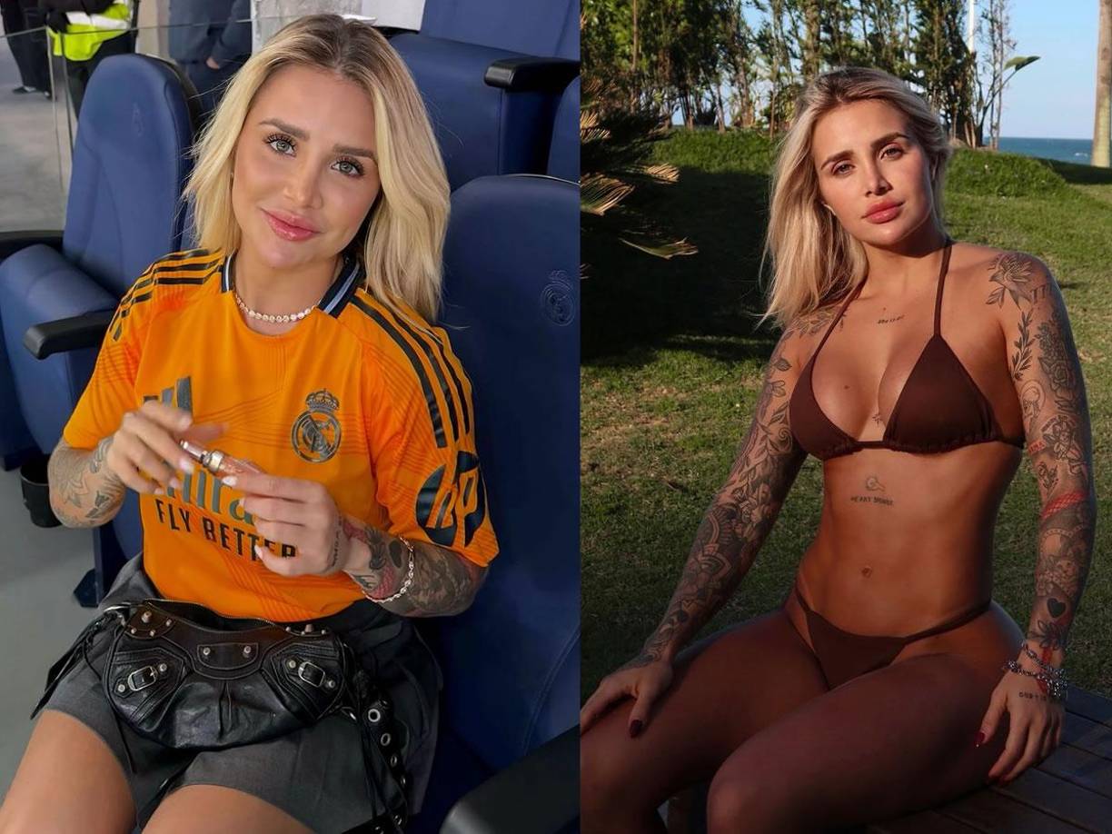 Bruna Rotta - Es la pareja de Rodrygo Goes, delantero brasileño del Real Madrid.