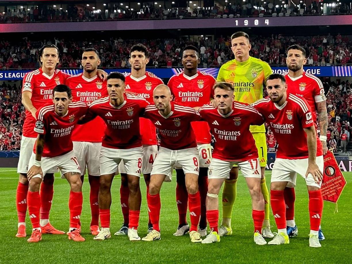 17. Benfica - El equipo de Ángel Di María estará presente en el Mundial de Clubes por su puesto en el ránking UEFA.