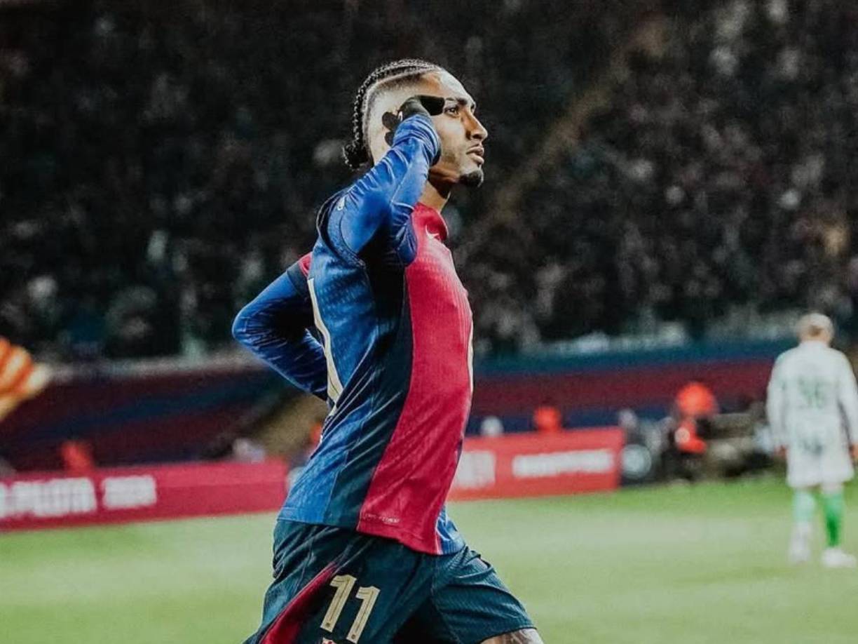 La espectacular progresión de Raphinha ha hecho que su nombre esté en la agenda de otros grandes clubes europeos y de Arabia Saudita, pero es el City quien está dispuesto a ir con todo para sacarlo del Barça.