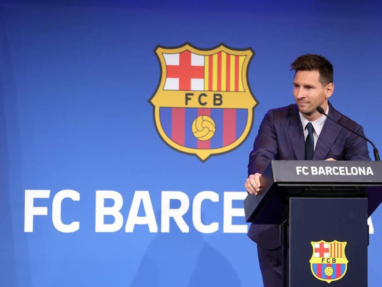 Messi dejó el Barcelona en 2021 después de que los problemas financieros del club hicieran imposible la renovación de su contrato. 