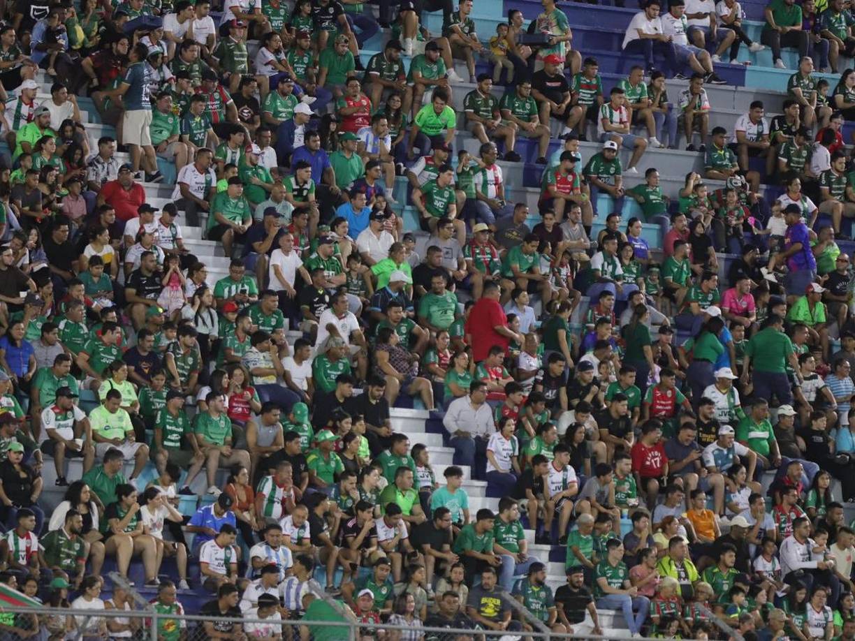 La fanaticada del Monstruo Verde no decepcionó y se hizo presente en el Morazán para apoyar a su equipo en un nuevo duelo del Apertura 2024.