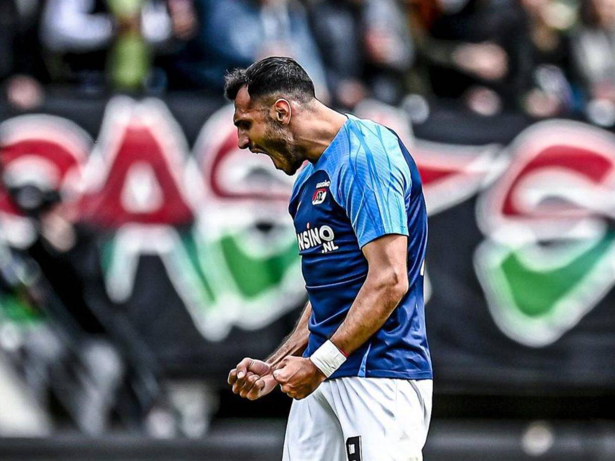 Vangelis Pavlidis: Delantero griego del AZ Alkmaar que cuenta con 28 goles. Se ubica en la novena posición.