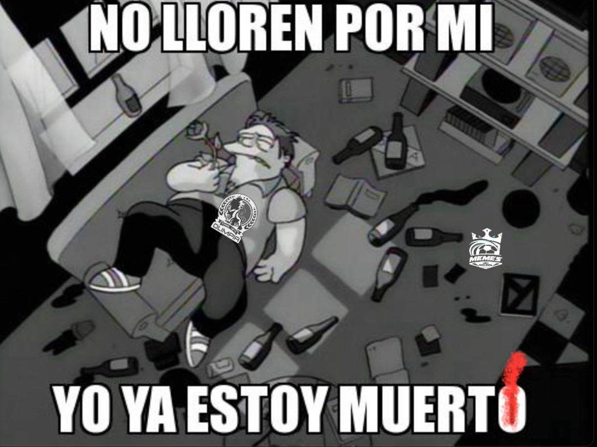 Olimpia recibe burlas tras derrota ante Real España