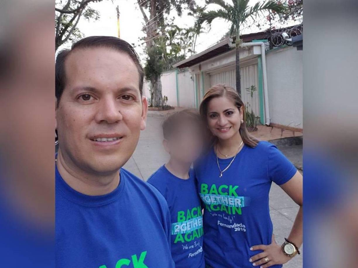 En las redes sociales presumía tanto a su esposo como a su hijo. Era una mujer entregada a su familia.