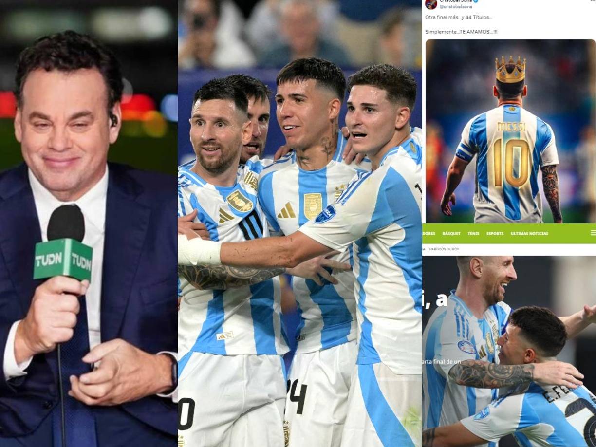 La Selección de Argentina derrotó por 2-0 a Canadá y así reaccionaron los medios internacionales tras su pase a la final de la Copa América 2024. 