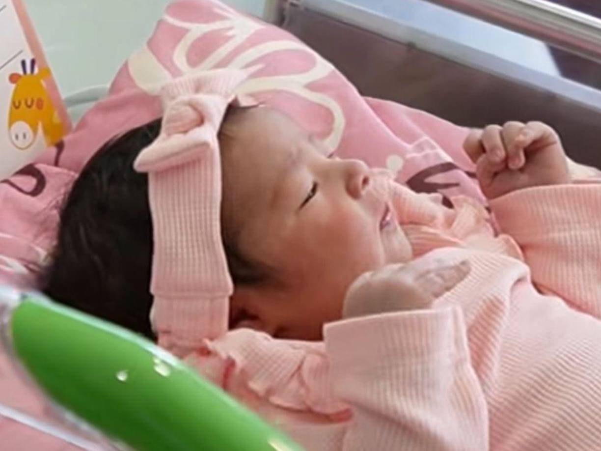 Afortunamente Sofía Gisselle Fujiyama Cardona nació siendo una niña sana y muy hermosa. 