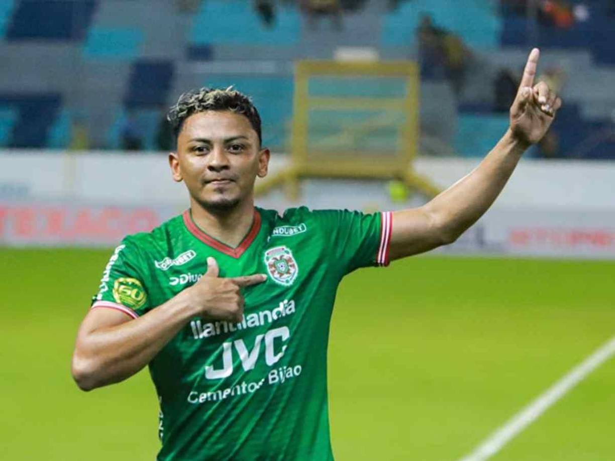 Alexy Vega marcó el definitivo 3-0 del Marathón ante Real España en el minuto 50. 