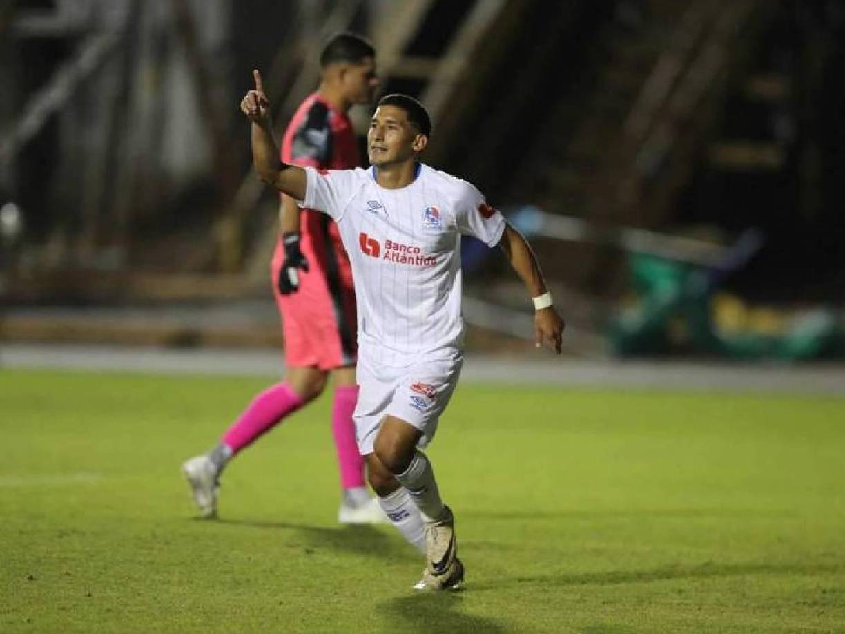 José Mario Pinto - El jugador del Olimpia ha tenido una destacada temporada y suma siete goles en el Torneo Apertura 2024.