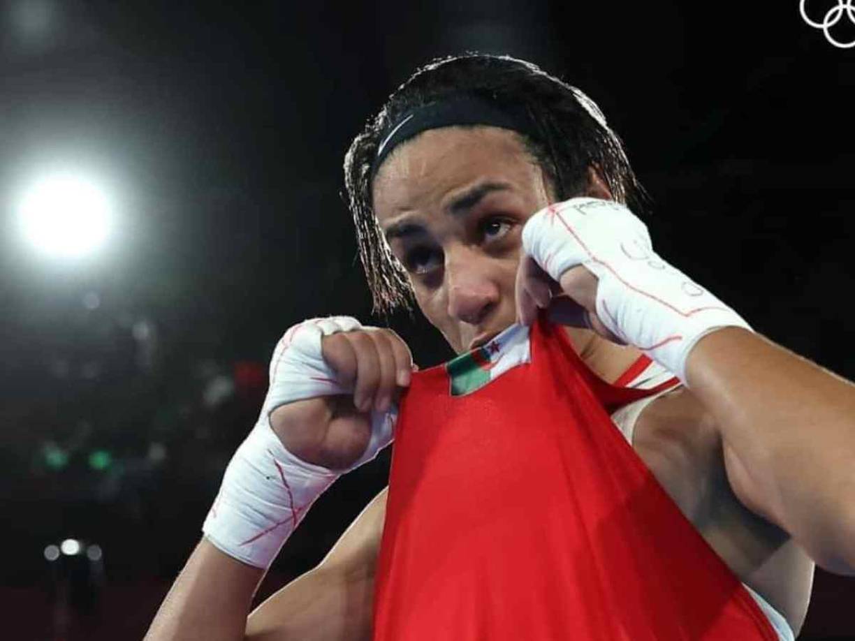 La púgil argelina se convirtió en unas de las protagonistas de los Juegos Olímpicos por su condición de mujer hiperandrógina