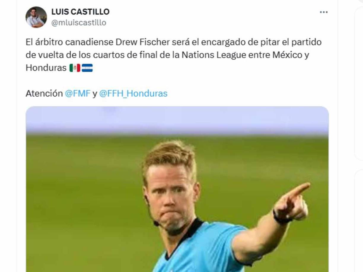 “No me cuadra esto”: Polémica por designación de Concacaf para el México - Honduras