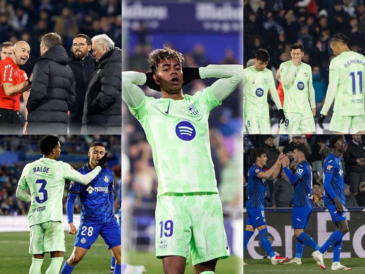 El Barcelona tropezó en su visita al Getafe y cedió un amargó empate 1-1 en la Liga Española. Estas son las imágenes que nos dejó el partido de la jornada 20.