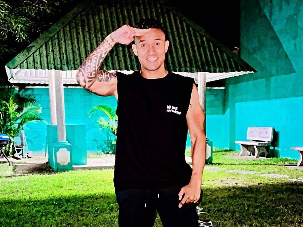 Una fotografía de Luis Garrido en sus redes sociales. El volante de contención que mantiene su físico.