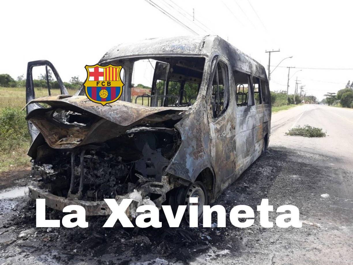 ¡Otra vez se estrelló la ‘Xavineta‘! Los memes de la derrota del Barça contra Cádiz en la Liga Española