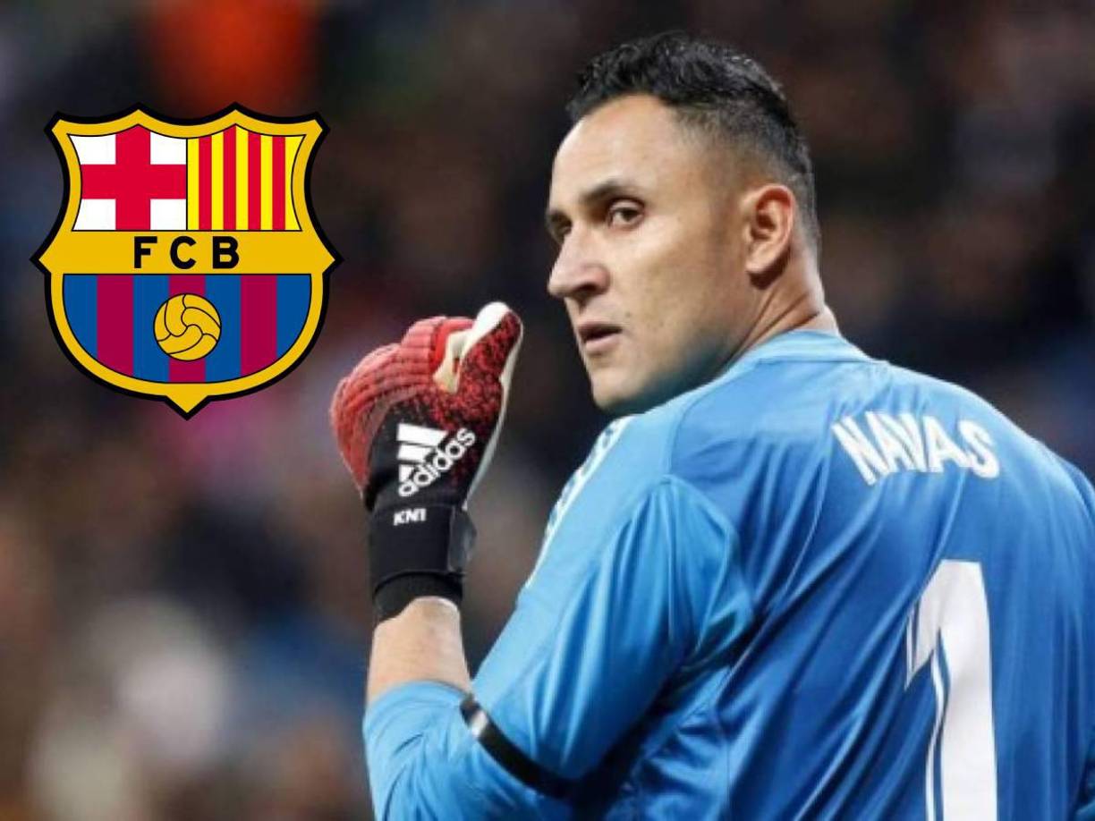 Si hubo alguien que causó revuelo hace unas semanas fue Keylor Navas, a quien muchos colocaban en el FC Barcelona.