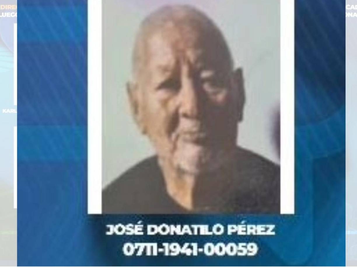 José Donatelo Pérez de 83 años.
