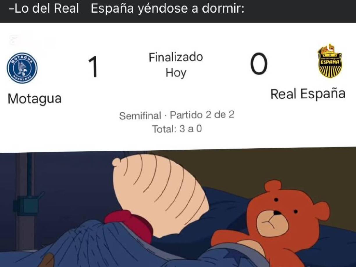 Memes: burlas al Real España tras eliminación en semifinales ante Motagua