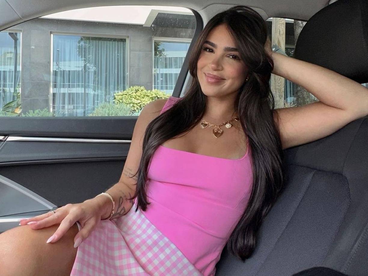 Así es Giovanna Buscacio, la hermosa influencer novia de Joao Mendes, hijo de Ronaldinho.