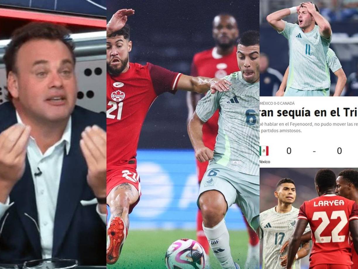 Las reacciones de medios y prensa mexicana tras el gris empate ante Canadá.