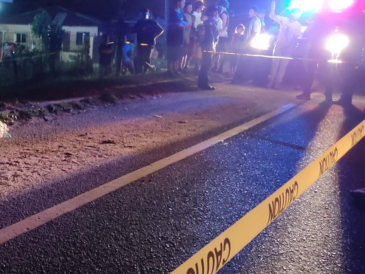 Colonia La Democracia, a orilla de la carretera, donde fue encontrado el cuerpo de Josué.