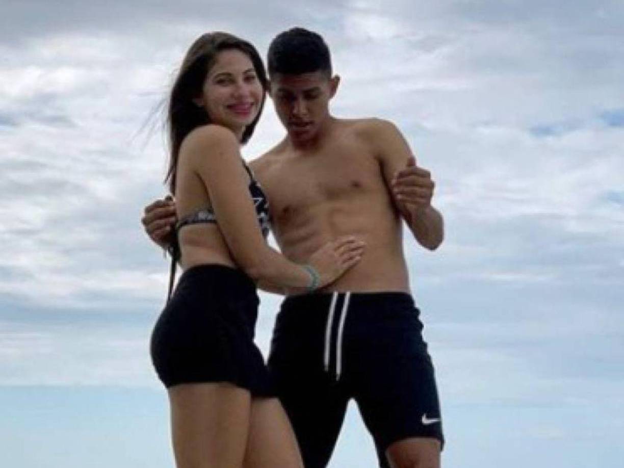 Annie y Luis Palma tienen una relación de varios años. Desde los inicios del futbolista en la Liga Nacional.