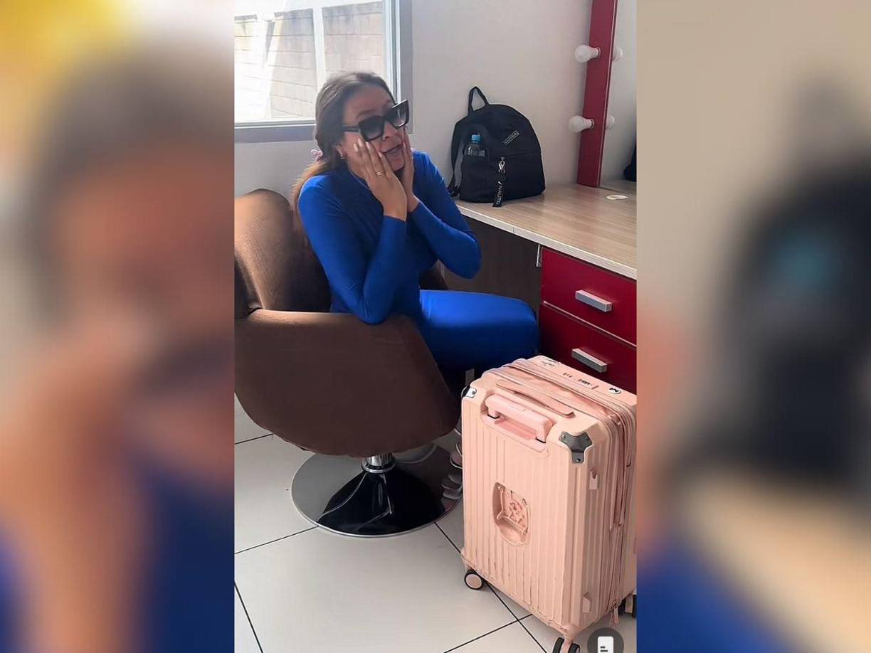 Ante esto los internautas se preguntaron “¿Que le pasó?” A lo que Alejandra Rubio respondió lo siguiente. 