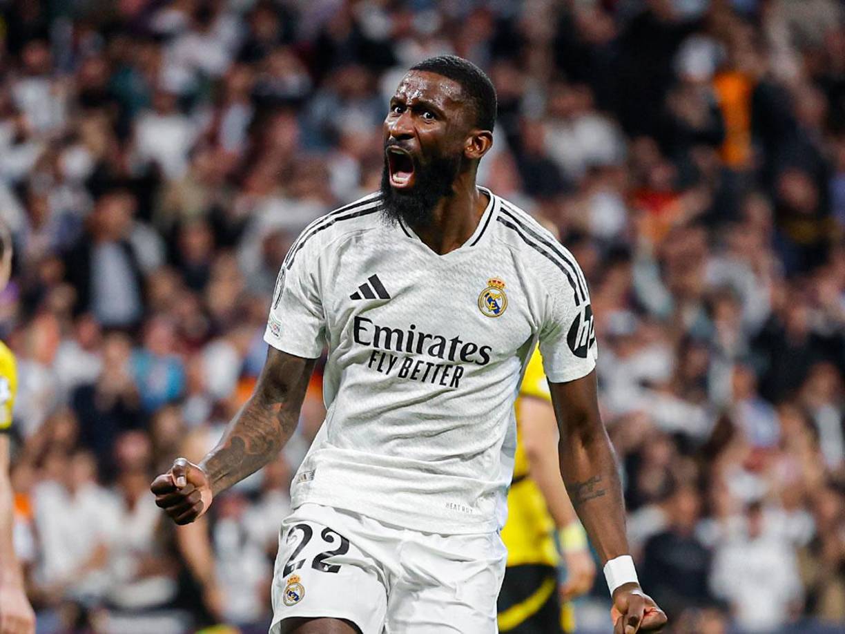 Defensa Central: Antonio Rüdiger. El alemán también anotó un gol a mitad de semana en la Champions League.