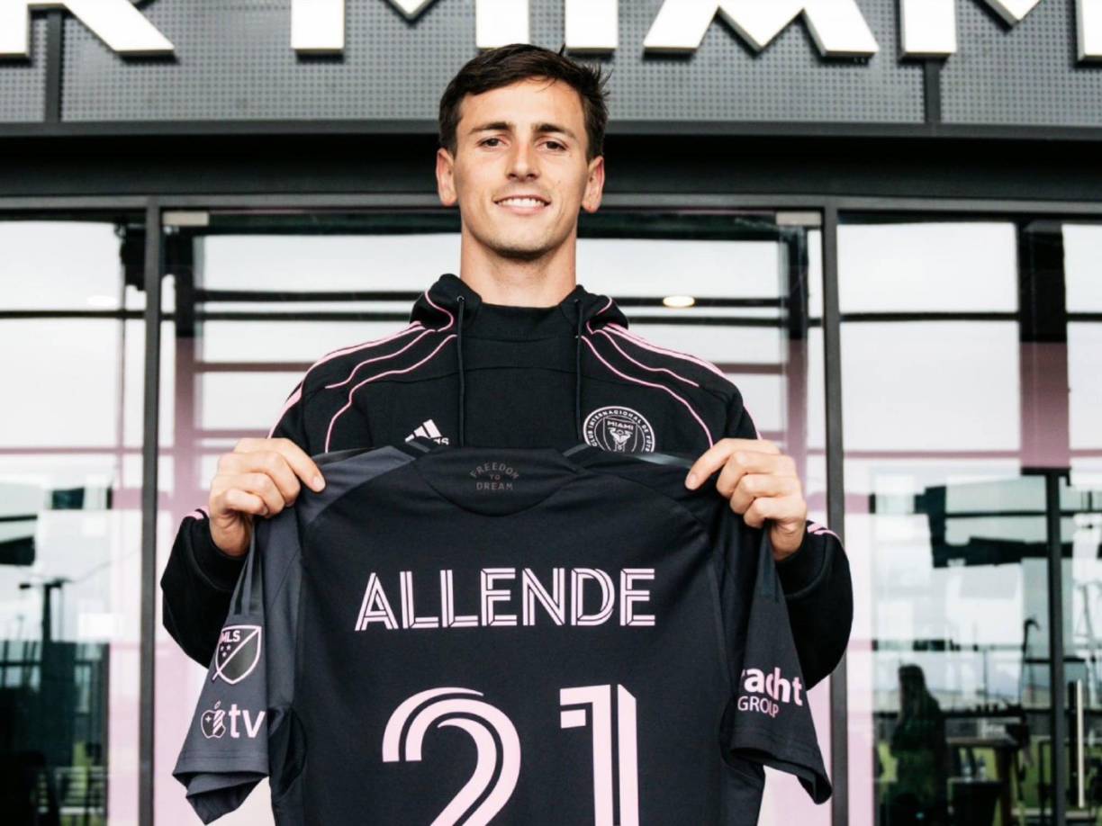 El delantero argentino Tadeo Allende es nuevo jugador del Inter Miami, llega procedente del Celta de Vigo. Llega cedido a préstamo. 