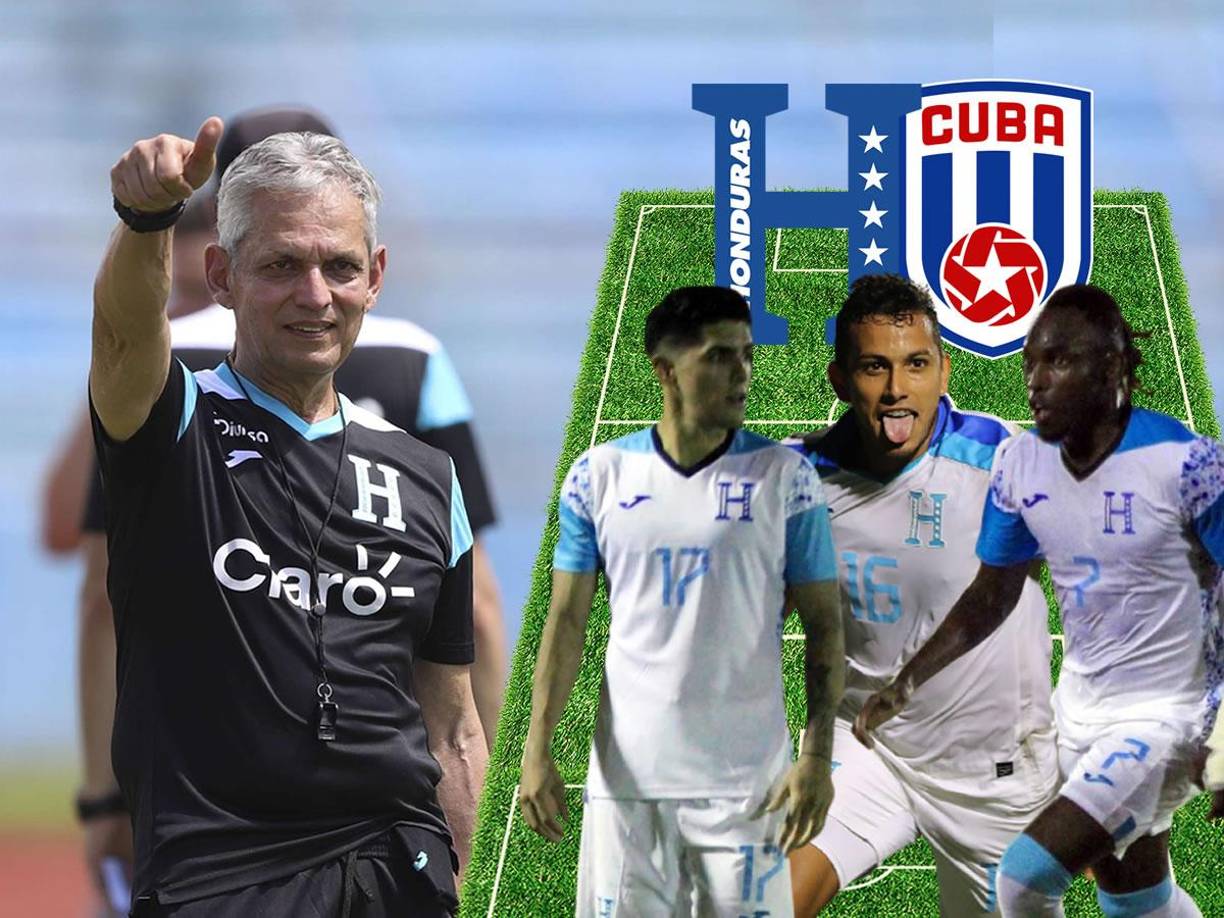 La Selección de Honduras recibirá a Cuba este domingo en el estadio Nacional Chelato Uclés en busca de un boleto a cuartos de final de la Nations League de la Concacaf. Reinaldo Rueda mandaría este once titular.