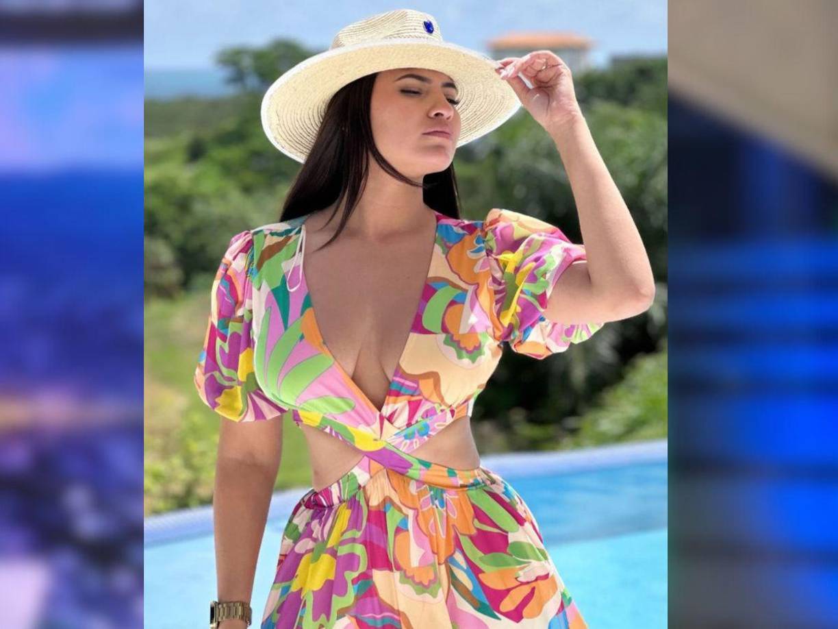 Es considerada una de las imágenes más sensuales de la farándula en Honduras. 