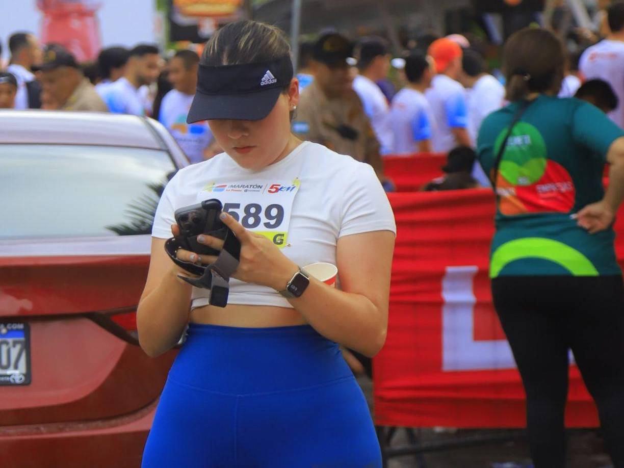 Esta chica fue otra de las que cautivó en la 48 edición de la Maratón de LA PRENSA.
