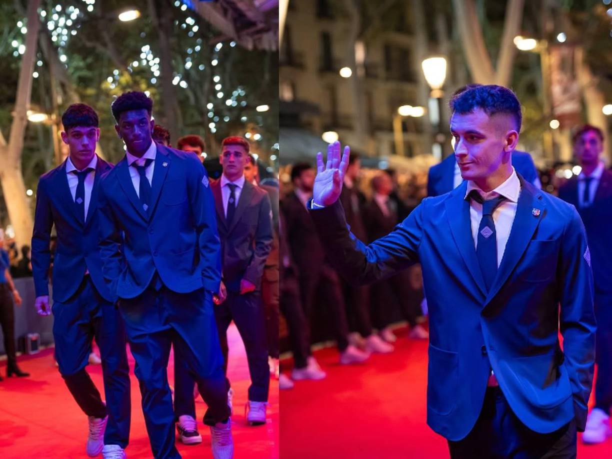 Los juveniles también formaron parte de esta fiesta en donde varias figuras estuvieron presentes. 