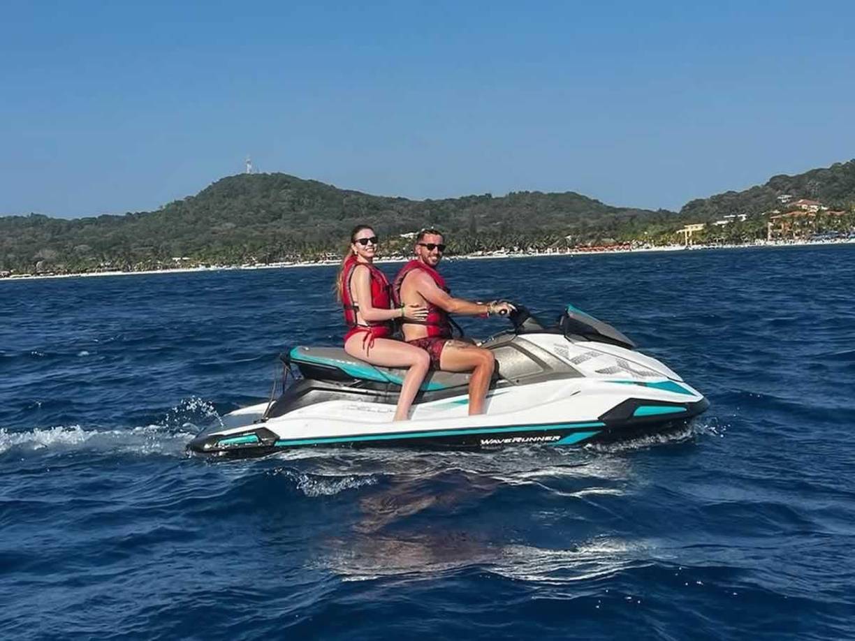 Cecilia García revoluciona las redes en traje de baño y así reacciona Agustín Auzmendi