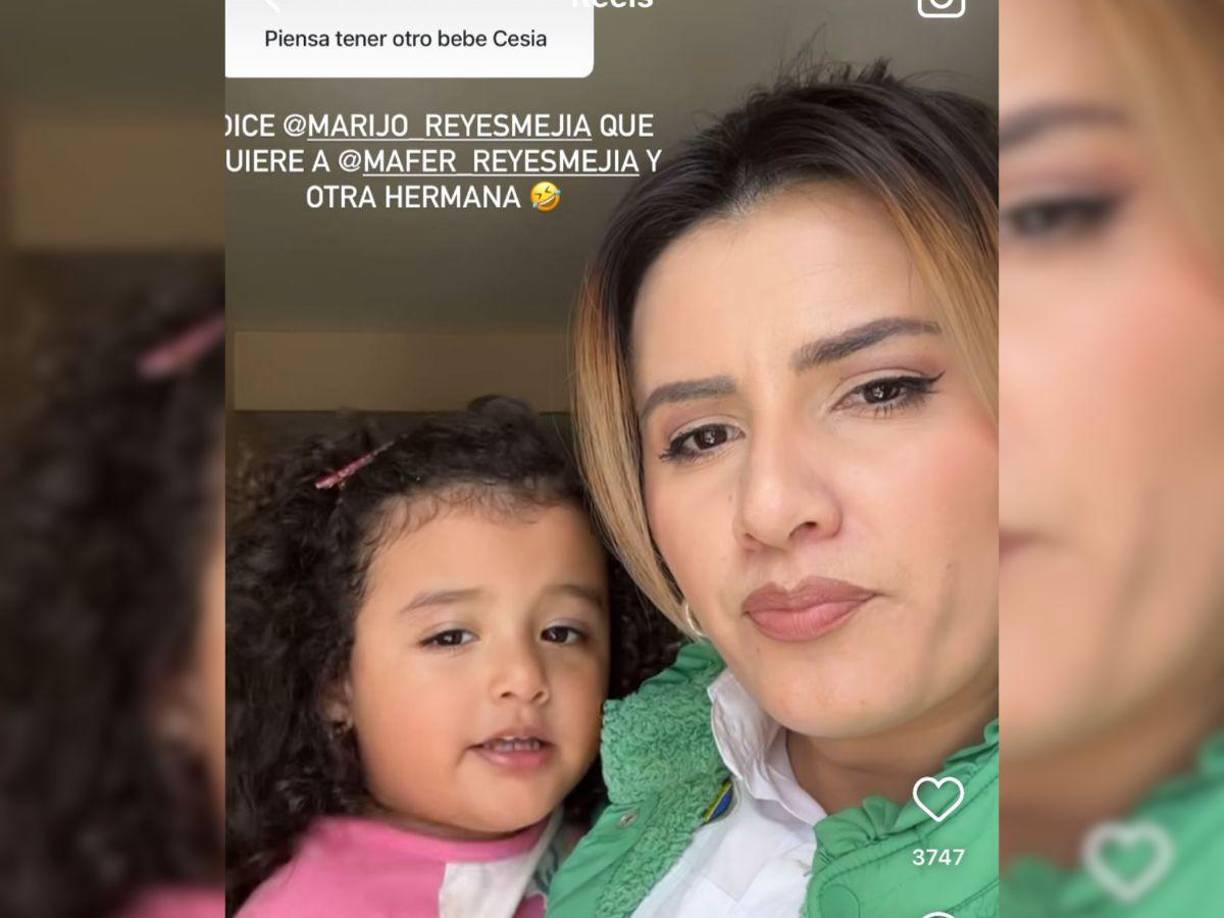 María José responde: “Una hermana”, a lo que Cesia le pregunta: “¿Querés una hermana o solo a Masha (María Fernanda)?”, y la pequeña afirma: “Otra hermana”.