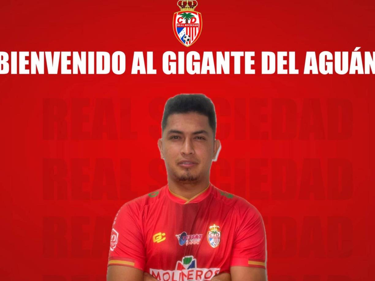 La Real Sociedad de Tocoa anunció el fichaje del lateral hondureño Noé Enamorado.