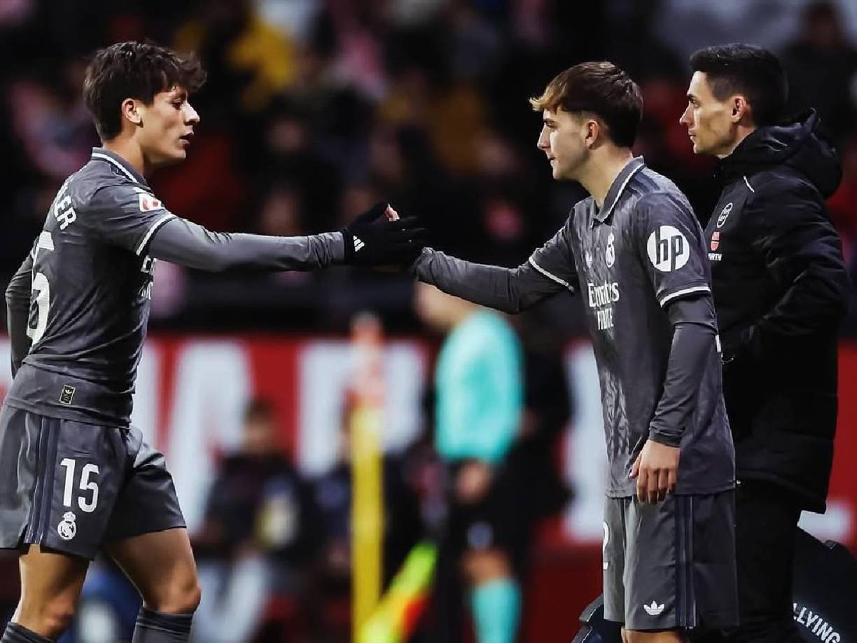 Yáñez ingresó en el minuto 89 del partido y lo hizo por Arda Guler, el anotador del segundo gol en la goleada ante el Girona (3-0).